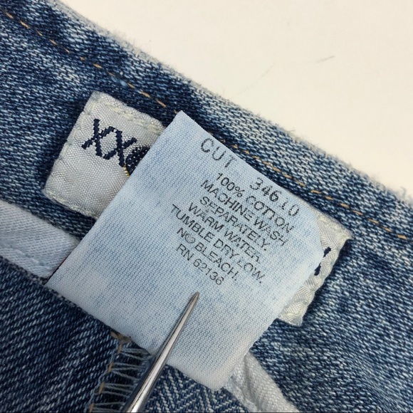 Guess 80’s-90’s Vintage Patchwork Denim Jean Mini Skirt - Picture 7 of 8